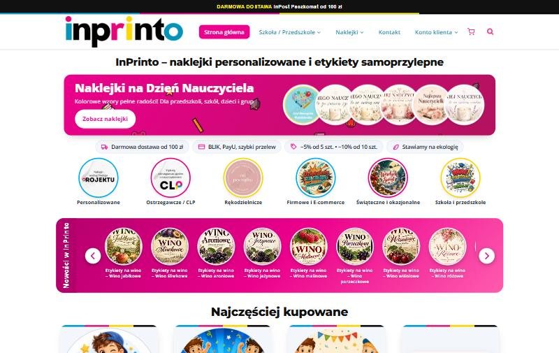 InPrinto.pl — drukarnia internetowa